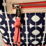 Spartina 449 Daufuskia Island Natural Linen Genuine Leather Shoulder Crossbody Photo 6