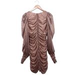 For Love & Lemons  Champagne Pink La Villette Long Sleeve Mini Dress Size S Photo 6