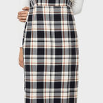 ZARA Black and White Plaid Dress Photo 0