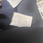 Chico's Chico’s Silky Sequin V-Neck Beaded Blouse Navy Bronze Size 1/Medium Elegant Photo 10