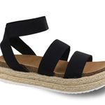 Madden Girl Black Platform Sandals with straps Photo 0