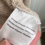 Motherhood Maternity Open Front Cardigan Sweater Large Beige Pockets Photo 2