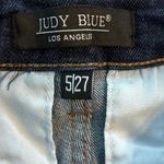 Judy Blue  Size 27 Wide Leg Cropped Jeans High Rise Dark Wash Photo 2