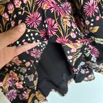 Xhilaration Boho Bell Sleeve Floral Dress Photo 4