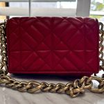 ZARA FAUX LEATHER AND GOLD CHAIN PURSE Photo 10
