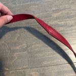 Liz Claiborne Vintage 90’s  Red Leather Crossbody  Shoulder Bag Photo 8