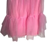 Beginning Boutique  Pink Strapless Tulle Mini Dress Size 2 Party Cocktail Photo 14
