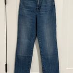 Everlane $118 New The High Key Stovepipe Jean - Mid Indigo - 25R Photo 7