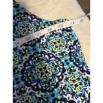 kim rogers Stylish  Curvy 2X Dress - Blue Floral Pattern Photo 2