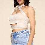 12th Tribe Halterneck Wrap Tie Top Photo 3