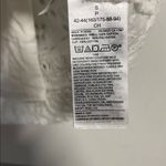 Gap WOMENS WHITE EYELET BUTTON DOWN MINI DRESS SMALL Photo 3