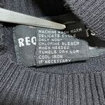 Requirements Vintage  Womens‎ S Sweater Pullover Top Black Patched Flower Stitch Photo 6