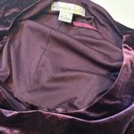 David Warren New York Long Sleeve Velvet Dress in Rich Purple size 8 Photo 6