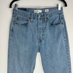 RE/DONE  Originals Revolve High Rise Slim Sz 27 Ankle Zip Jeans 90s Wash Photo 6