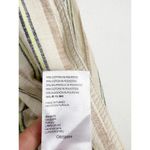Anthropologie  Maeve Danielle Blazer Large Striped Cream Photo 5