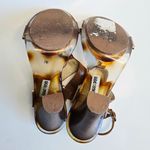 Michael Kors - Leather Lucite Clear Acrylic high-heeled sandals Size 7 Photo 7