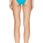 Versace Turquoise Blue Monogram High Waisted Bikini Swimsuit Bottoms Size 3 New Photo 1