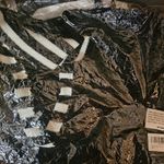 Wonderly  Black V Neck Sweater with Black and White Collar Photo 1