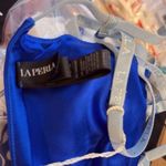 La Perla Bright blue silk Bra M Photo 6