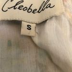 Cleobella Dress mini size small cotton floral orange cream lined Photo 8