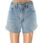 Levi's 550 Women's Light Wash Relaxed Cut Off High Rise Denim Jean Shorts 32 Photo 0