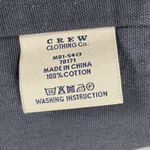 Crew Clothing Co. Womens M Jacket Unisex Blue Duffle Canvas 100% Cotton Zip Hood Size M Photo 14