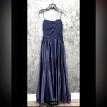 Windsor Madi Strapless Crepe Satin A-Line Formal Dress Photo 1