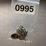 Vintage Sterling Silver Link Bracelet with Iconic Eiffel Tower Charm 8.25 Inch Photo 7