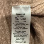 Everlane  Women’s Chocolate Knit Sweater small 68% wool 10% yak hair Photo 7