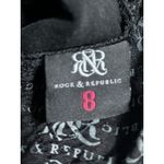 Rock & Republic  Women's Dark Wash‎ Blueish Black Berlin Denim Jeans Size 8 M Photo 3