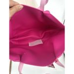 Juicy Couture  Pink Suede Tote Bag Velvet Handbag NEW 17"X10" Photo 6