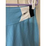Nike  DRI Fit Women's Size S Light Weight Knit Athletic Capri Pants Turquoise Photo 5