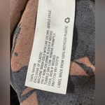 A New Day Black and Brown Abstract Long Sleeve Dress Photo 12