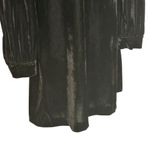 ZARA  Black Velvet babydoll Dress size L Photo 6