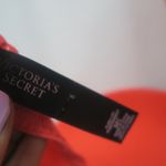 Victoria's Secret  push-up lacey bottom bra with bow in middle in red and white size 32C. Photo 8