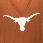 PINK - Victoria's Secret PINK Victoria’s Secret University of Texas Longhorn V-Neck Short Sleeve T-Shirt Photo 2