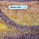 Marine layer  Kora Crewneck Sweater in Warm Spacedye Photo 3