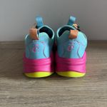 Clove Supernova Nursing Shoes Turquoise Blue Pink Slip On Sneaker Drawstring 6.5 Photo 5