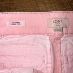 Loft  Girlfriend Chino Cropped Pink Women's Jeans Photo 6