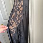 NWT SIMKHAI Vera Lace Trim Cowl Neck Dress Open Back Black Size 2 Photo 7
