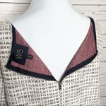 Anthropologie W5 Neutral Cream Tweed Top Size XL Photo 10