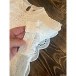 English Factory  Cottage Boxy Boho Festival Shirt Women Small Western Cowgirl Photo 6