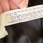 ZARA NWOT puff sleeve open back linen blend mini dress cross straps black medium Photo 9