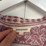 Pomegranateāblock print wrap collared dress size small Pink Photo 3