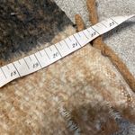 Neutrals Chunky Oversized Fringe Scarf Brown Photo 1