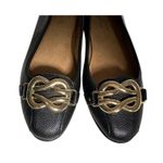 Aerosoles Big Bet Ballet Flats with Gold Chain Link Detail Comfort Dress Shoes Photo 5