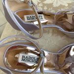 Badgley Mischka  Terris Mid Heel With Poof in Soft Violet Photo 5