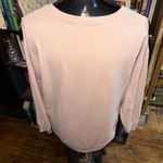 Wildfox But First Cocktails pink oversized cozy sweatshirt Photo 2