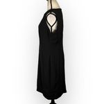 Calvin Klein  Sheath Dress Women's Plus 14 Black Sleeveless Knee Length Back Zip Photo 3