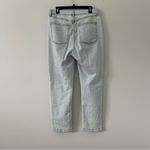 We Wore What  High Rise Curvy Distressed Light Wash Denim Jean Super Light 31 Photo 1